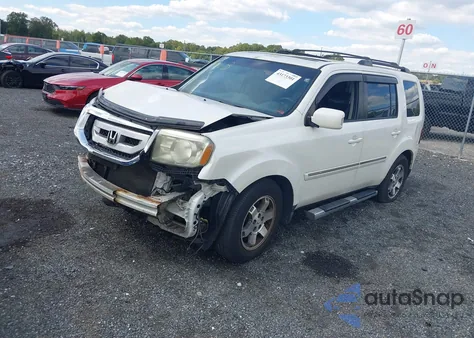 2011 Honda Pilot Touring из США, поврежденный, VIN 5FNYF4H93BB043263